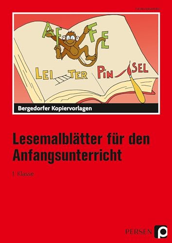 Lesemalblätter für den Anfangsunterricht: (1. Klasse) von Persen Verlag i.d. AAP